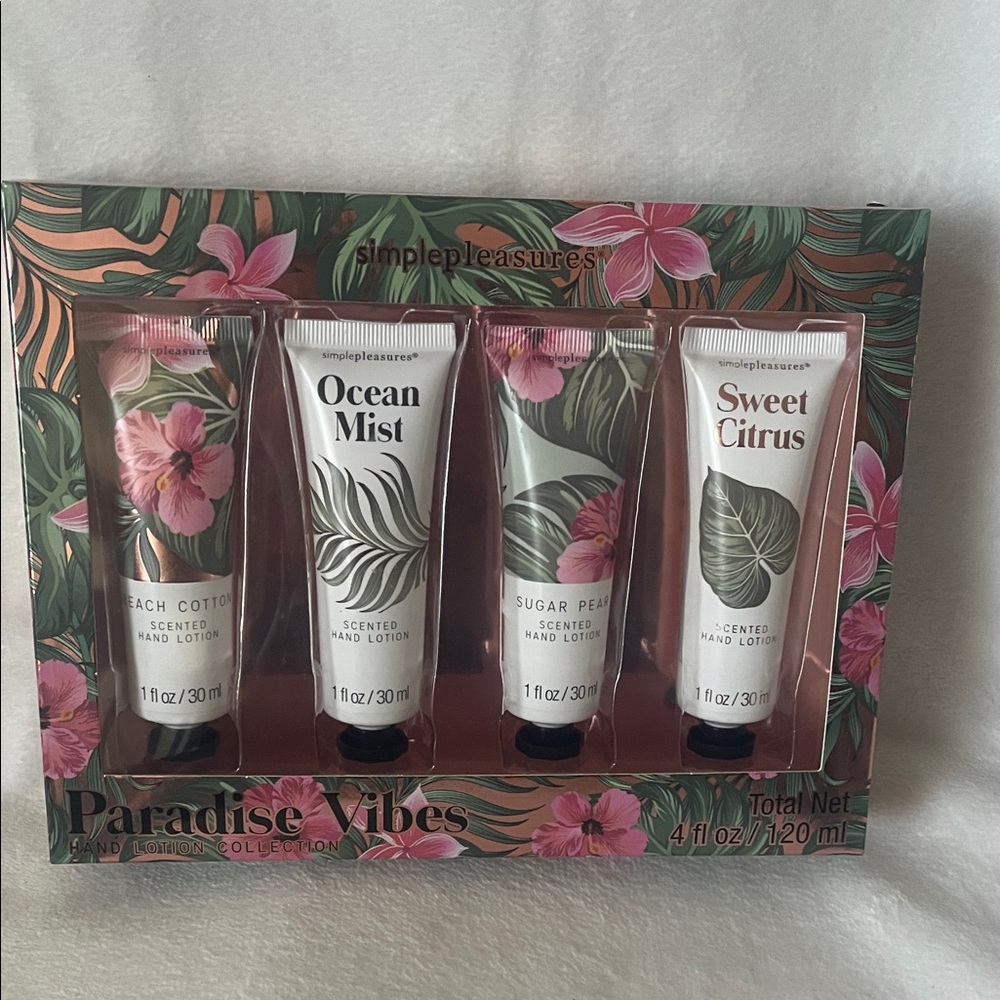 Hand Cream Collection - Beach Cotton, Ocean Mist, Sugar Pear, Sweet Citrus